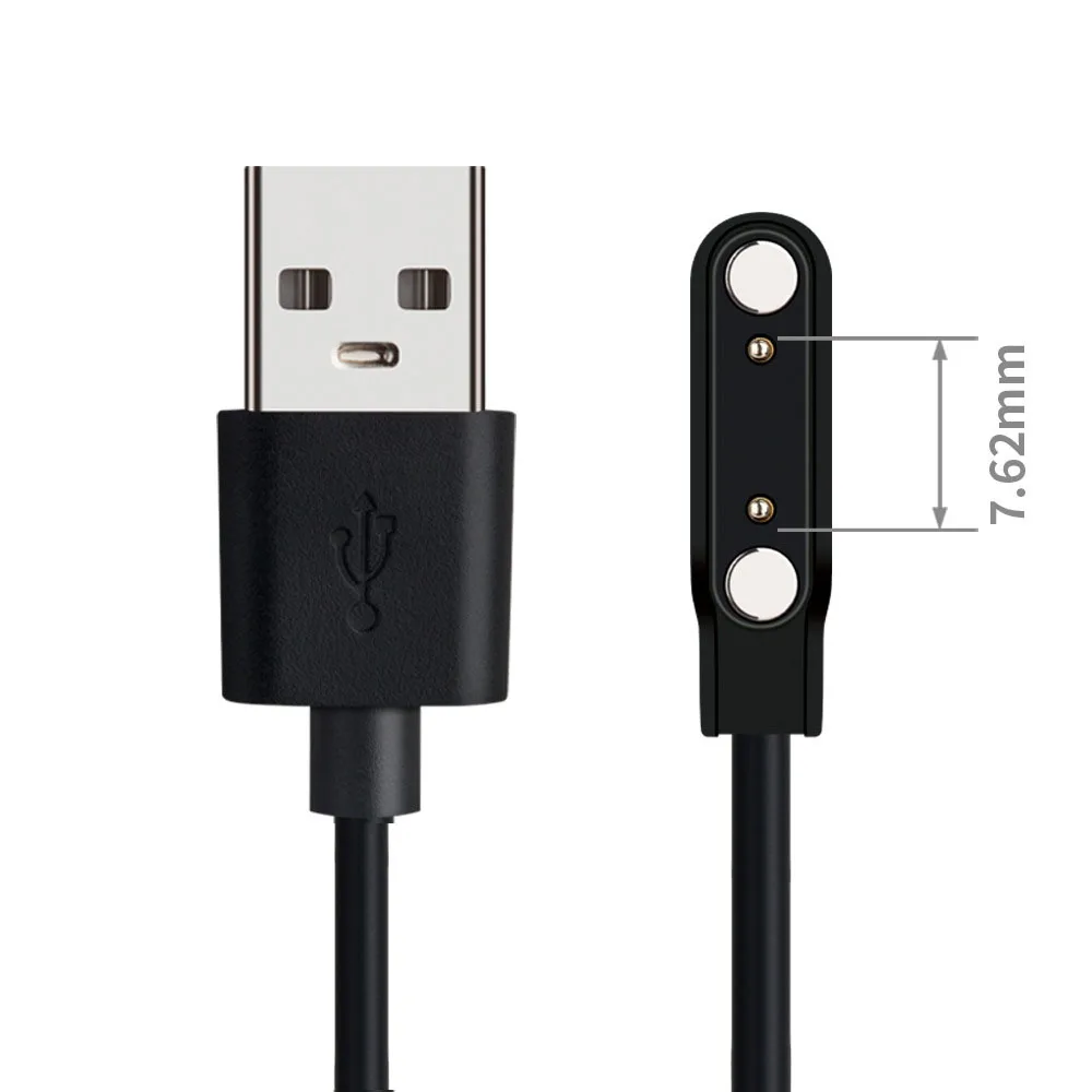 Factory Wholesale Magnetic Charger 4 Pin USB 2.0 Charging Cable Cord for Smart Watch