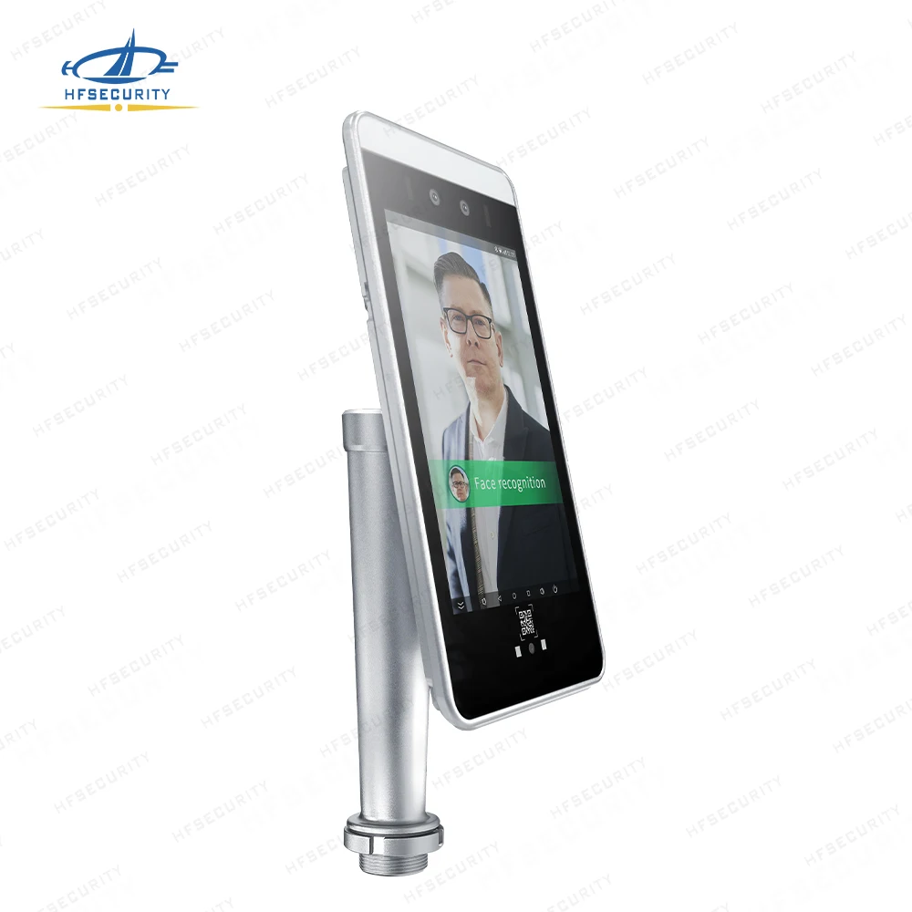 HF-RA08 DC12V Fingerprint Face Recognition Access Door Lock Devices Face Terminal QR Code Reader Access Control System