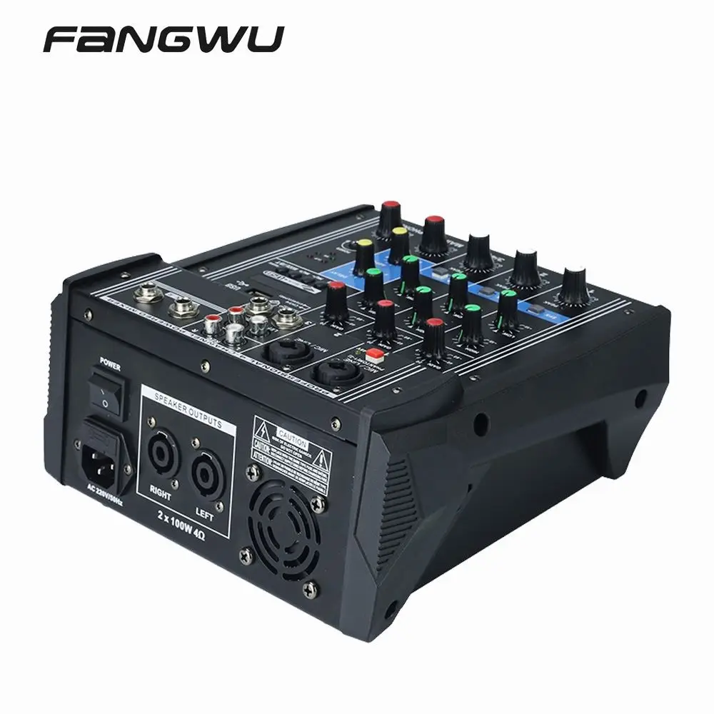 Hot Selling Sound Professional BT Power Mixer Box Amplifier for Sale