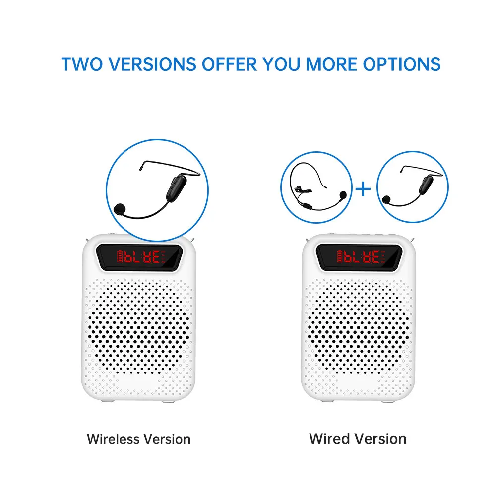 Portable PA System Shidu Voice Amplifier for Teachers With Specific Wireless Microphone