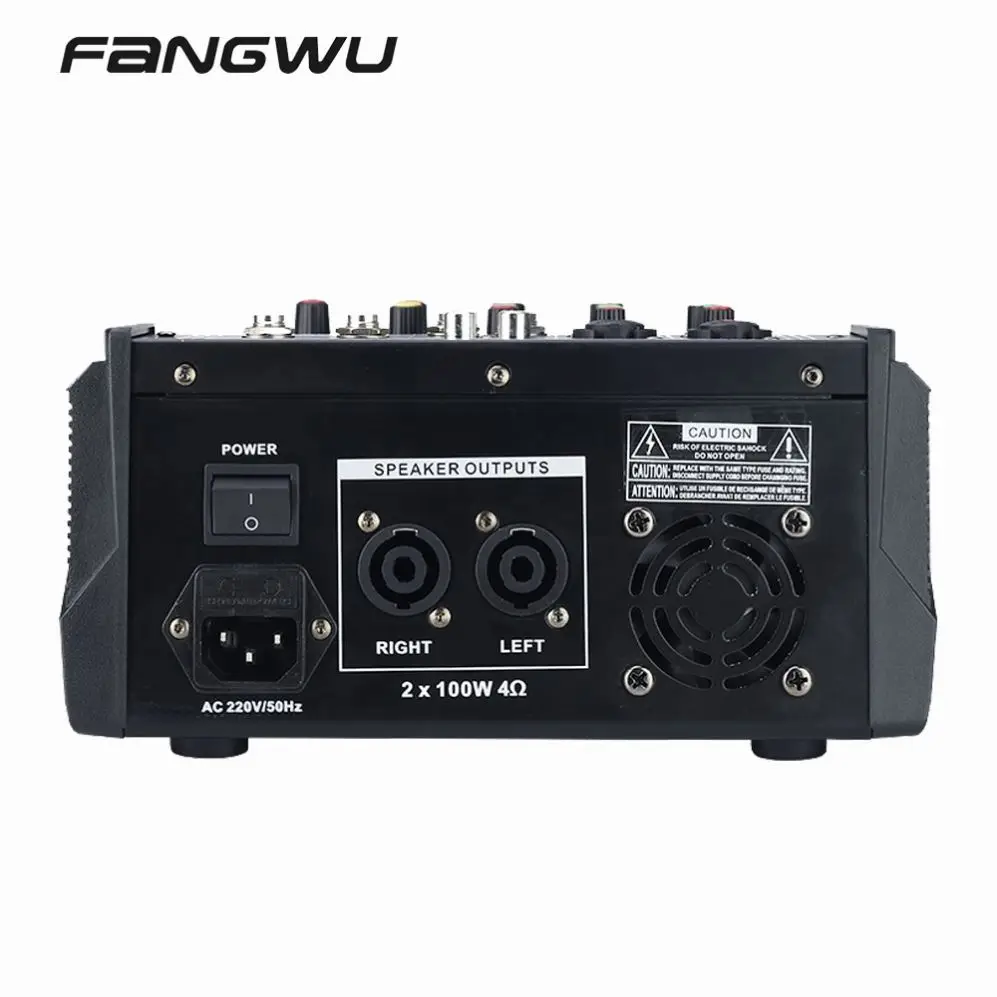 Hot Selling Sound Professional BT Power Mixer Box Amplifier for Sale
