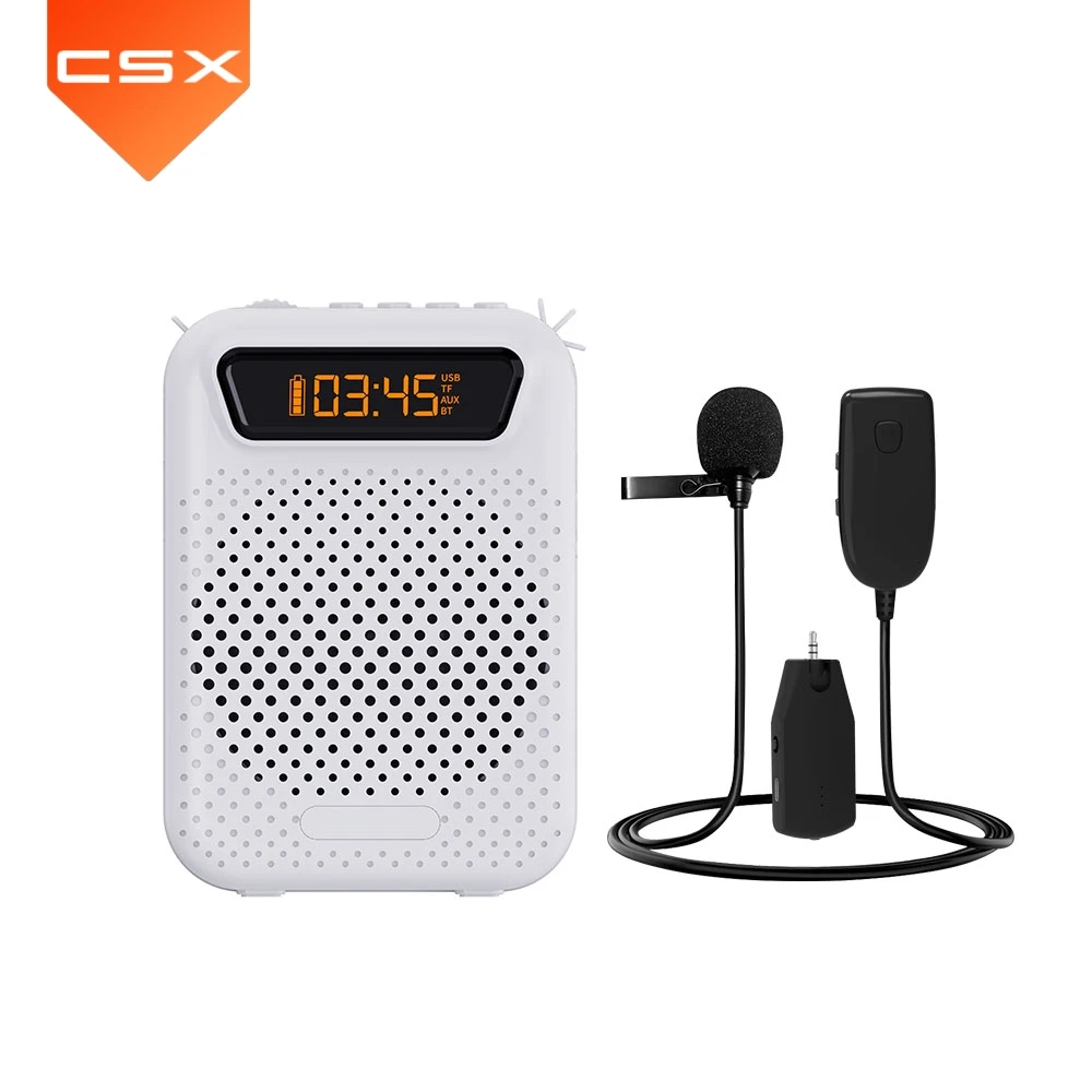 Portable PA System Shidu Voice Amplifier for Teachers With Specific Wireless Microphone