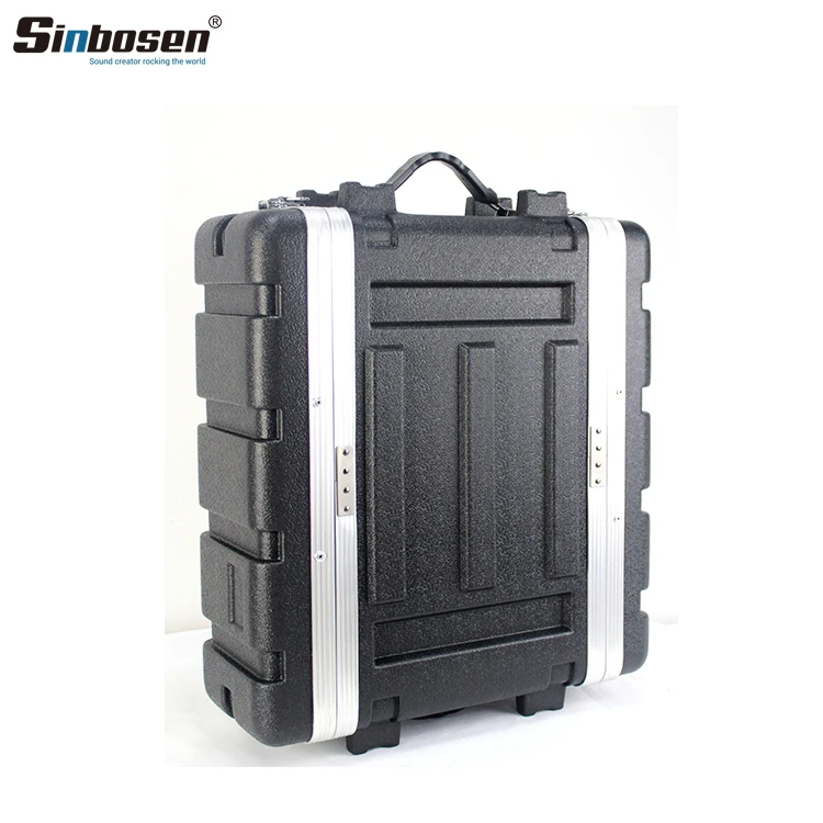 Professional microphone 2U 3U 4U flight case for microphone power amplifier dj mixer digital processor