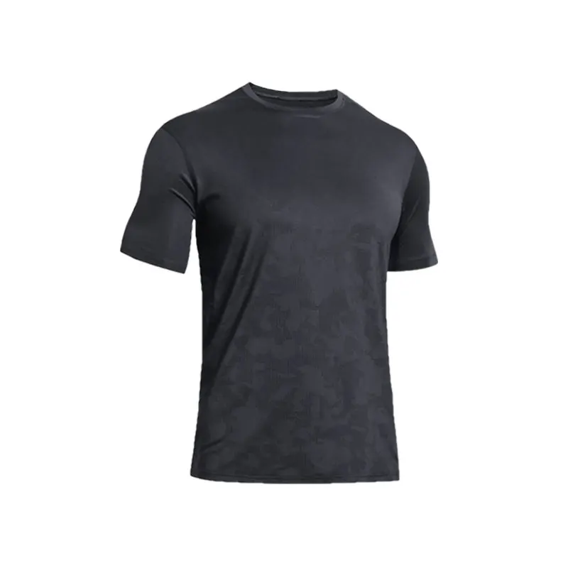 cheap sports t-shirt for men 100% high quality blank milk silk joggers fitness workout training wear customized