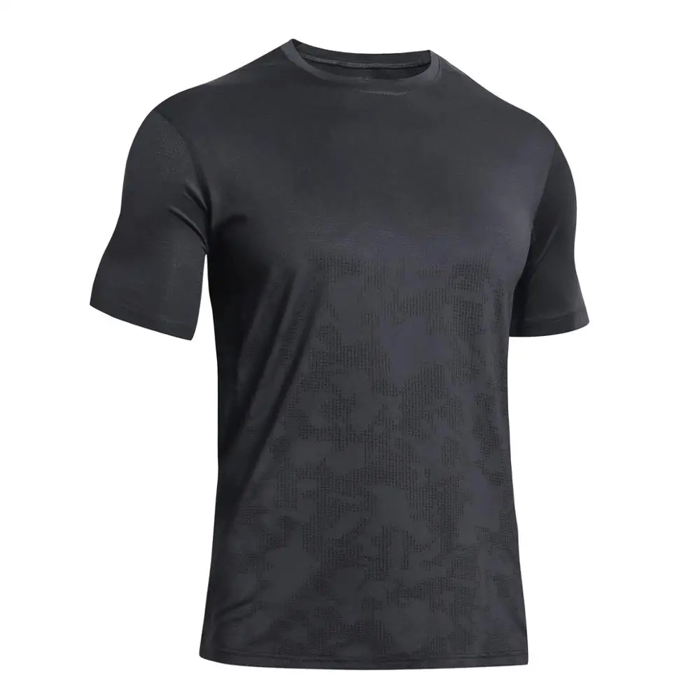 cheap sports t-shirt for men 100% high quality blank milk silk joggers fitness workout training wear customized