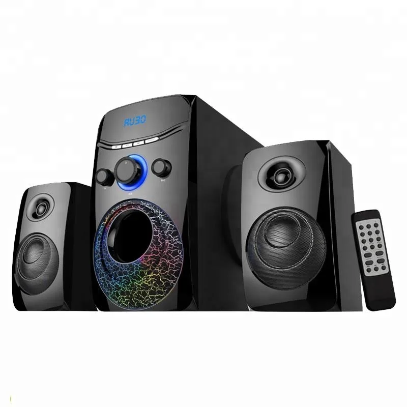 Active Speaker 2.1 5.1 Tweeter Home Theater Stereo System Surround Sound Amplifier