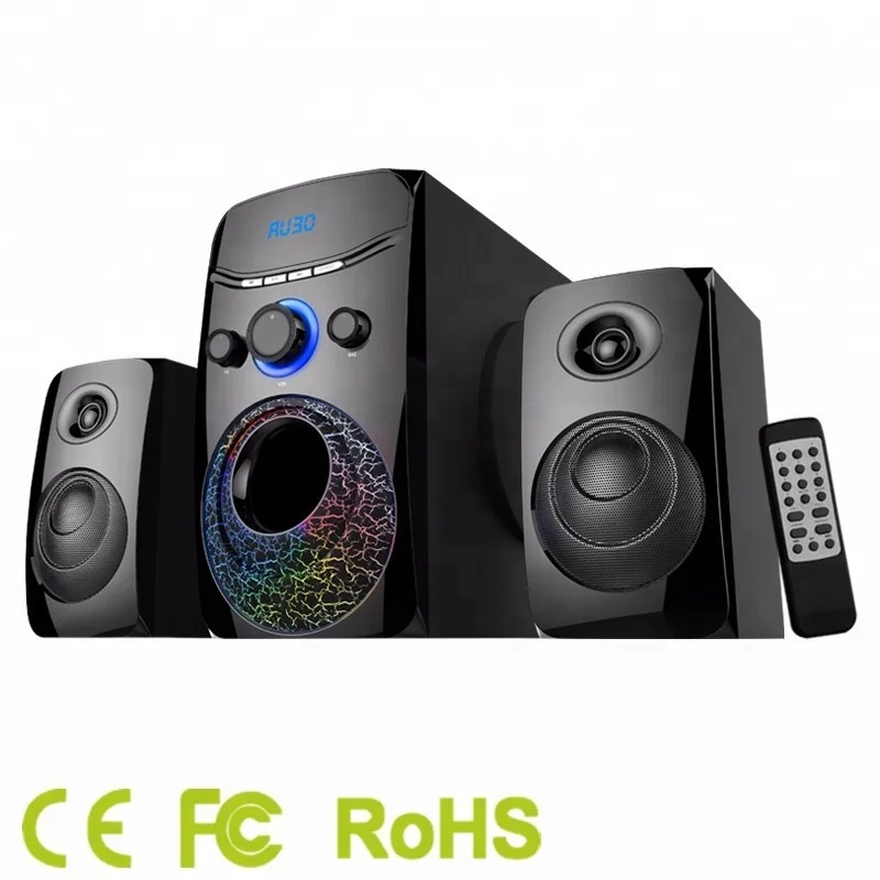 Active Speaker 2.1 5.1 Tweeter Home Theater Stereo System Surround Sound Amplifier