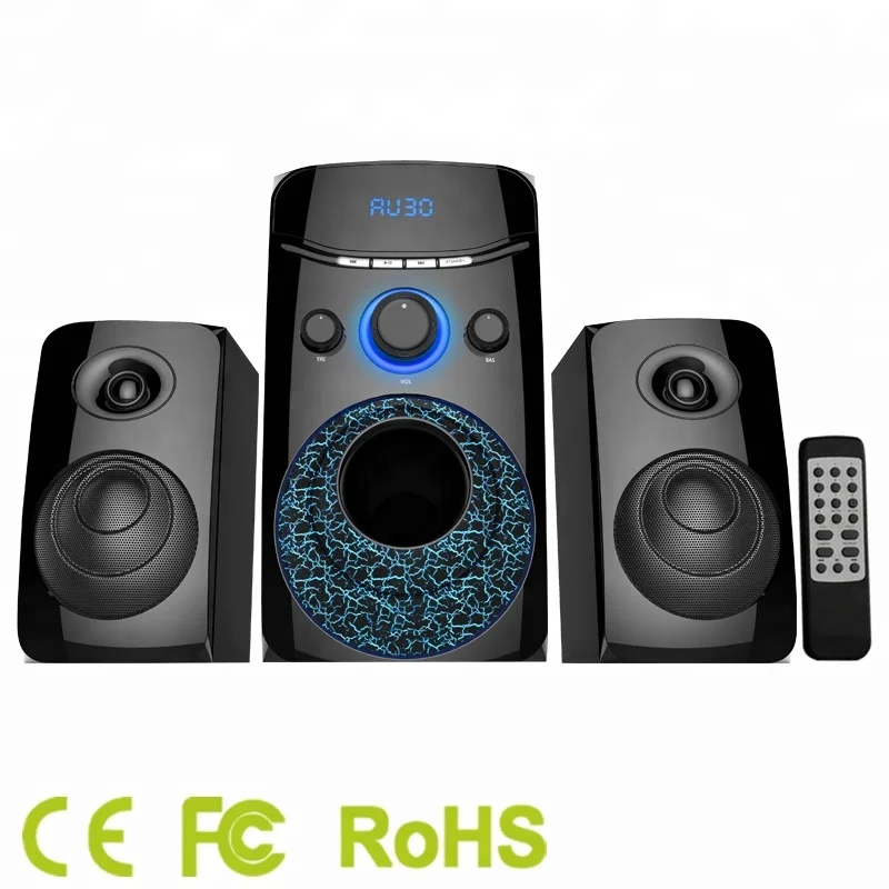 Active Speaker 2.1 5.1 Tweeter Home Theater Stereo System Surround Sound Amplifier