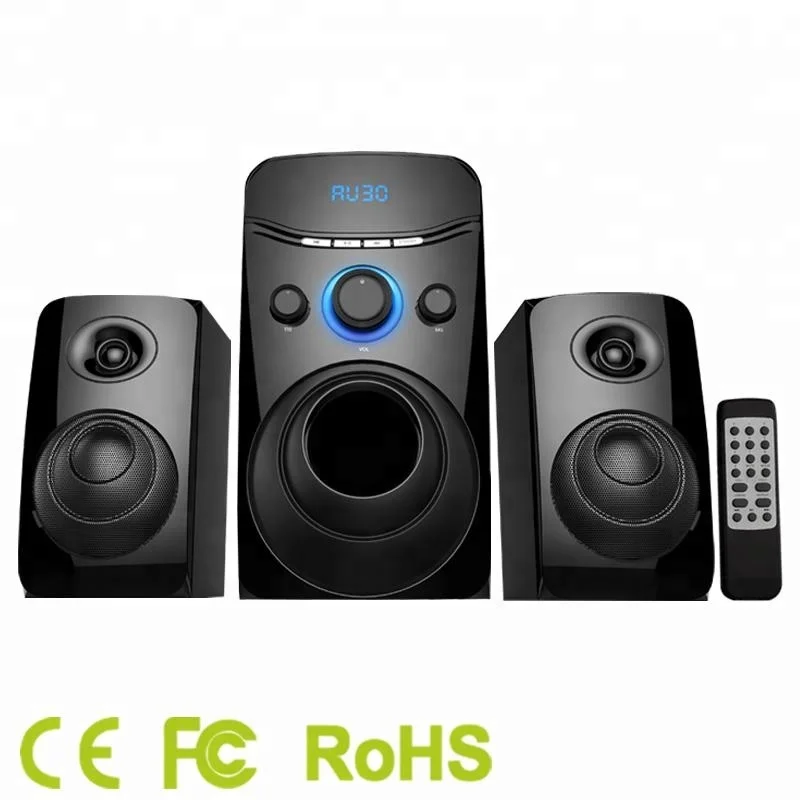 Active Speaker 2.1 5.1 Tweeter Home Theater Stereo System Surround Sound Amplifier