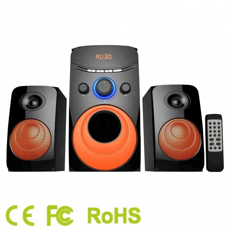 Active Speaker 2.1 5.1 Tweeter Home Theater Stereo System Surround Sound Amplifier