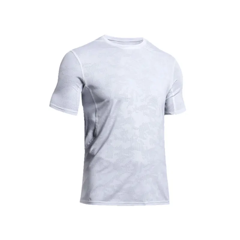 cheap sports t-shirt for men 100% high quality blank milk silk joggers fitness workout training wear customized