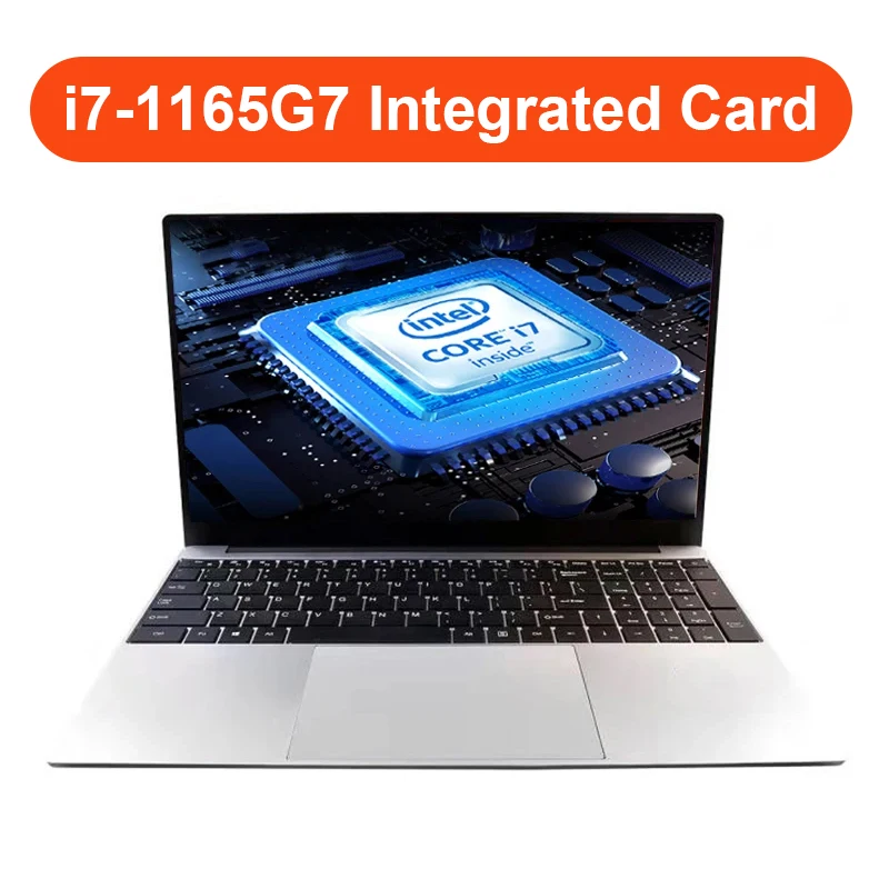 Laptop I7 Intel 11th 1165G7 Core Computer 15.6 inch Gaming 16GB RAM 512GB 1T 2T Business Wind ows 10 Notebook Pc Portable Laptop