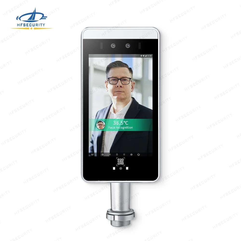HF-RA08 DC12V Fingerprint Face Recognition Access Door Lock Devices Face Terminal QR Code Reader Access Control System