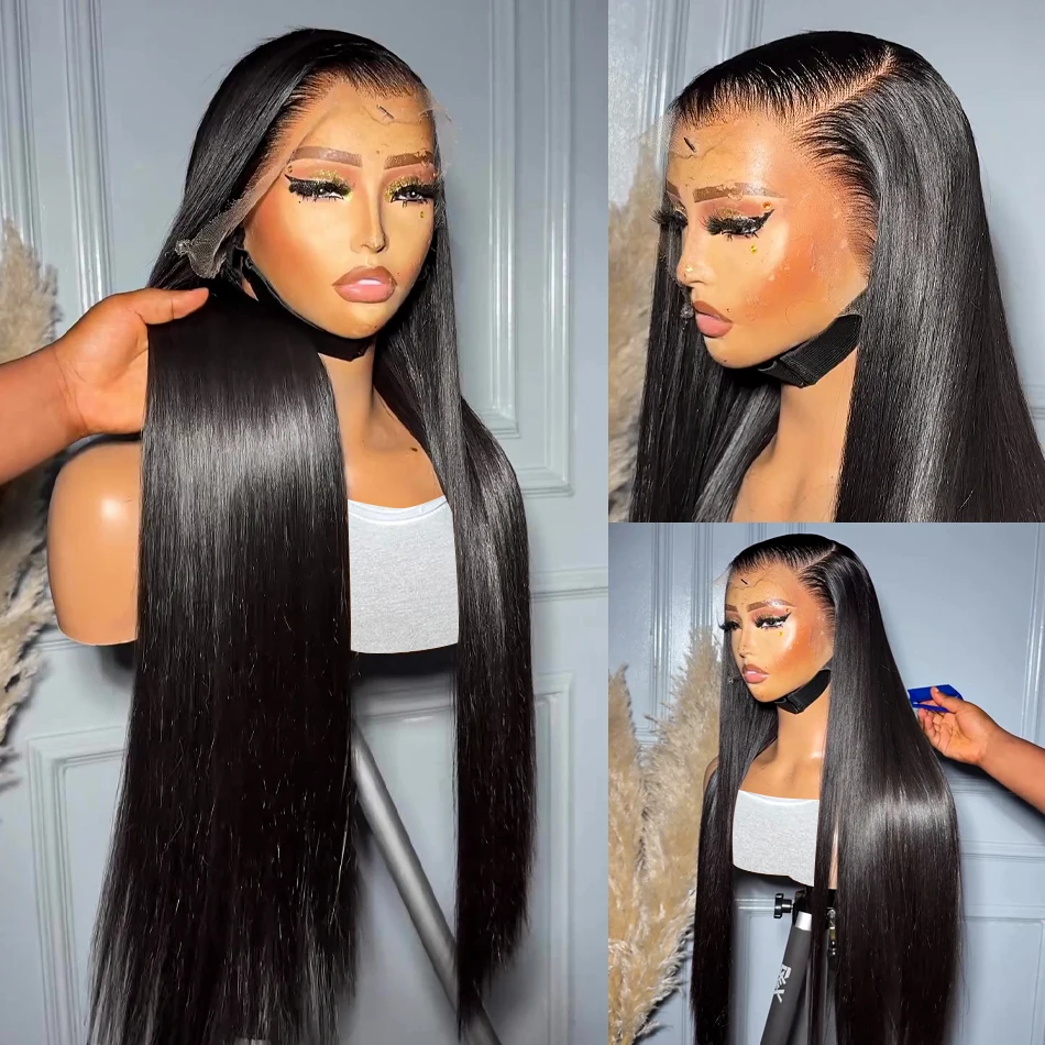 Cheap Bone Straight Human Hair Hd Lace Frontal Wigs 13X6 Hd Human Hair Lace Front Wigs Brazilian Human Hair Wigs For Black Women