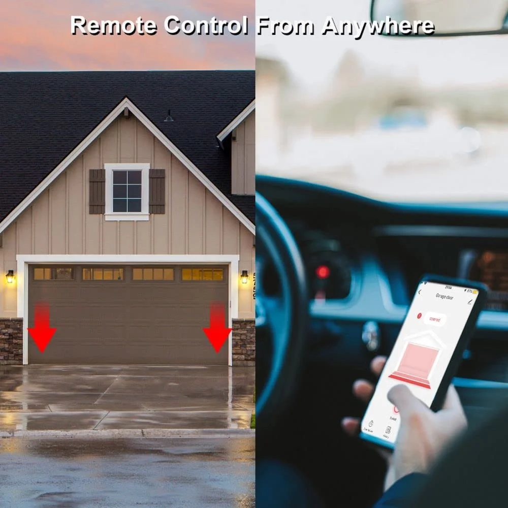 Sliding Gate Controller Tuya Smart Life APP Alexa Echo Google Home Voice Control Wireless WIFI Garage Door Opener