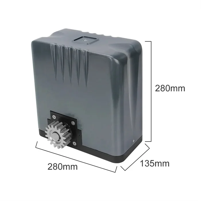800Kg Built-in Battery Automatic Sliding Solar Gate Opener