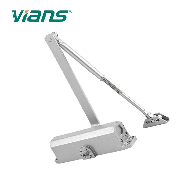 Aluminum Hydraulic Heavy Duty Automatic Door Closer With Sliding Arm