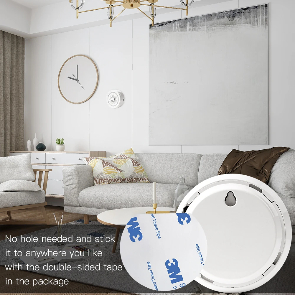 Tuya Smart Sound and Light Siren Alarm Wifi Trigger Alarm Smart Home Security System 100dB Loud Wireless Remote Control Alexa