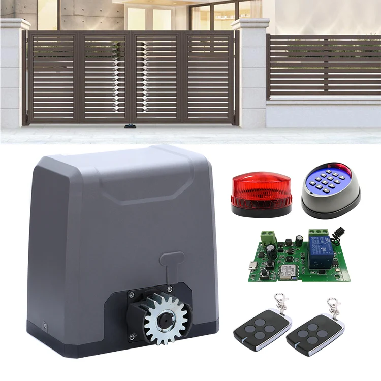 smart switch sliding gate opener automatic sliding gate motor 600-2000kg