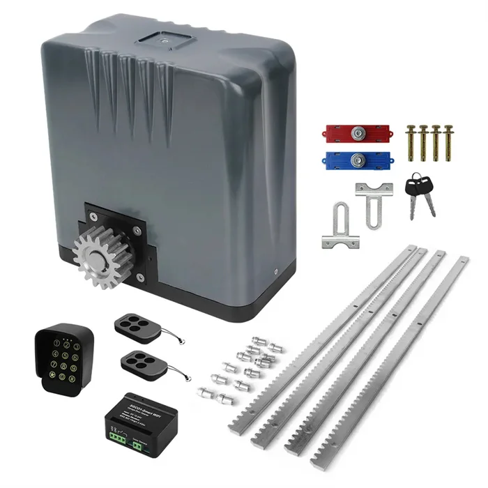 800Kg Built-in Battery Automatic Sliding Solar Gate Opener