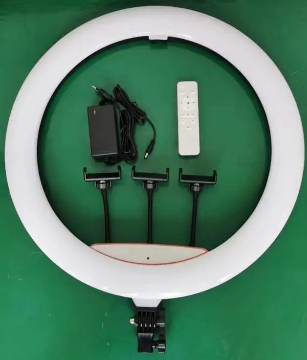 Yiscaxia Dropshipping Package Ringlight Portable Professional LED Phone Selfie 22 Inch RGB Ring Light with 210cm Tripod Stand