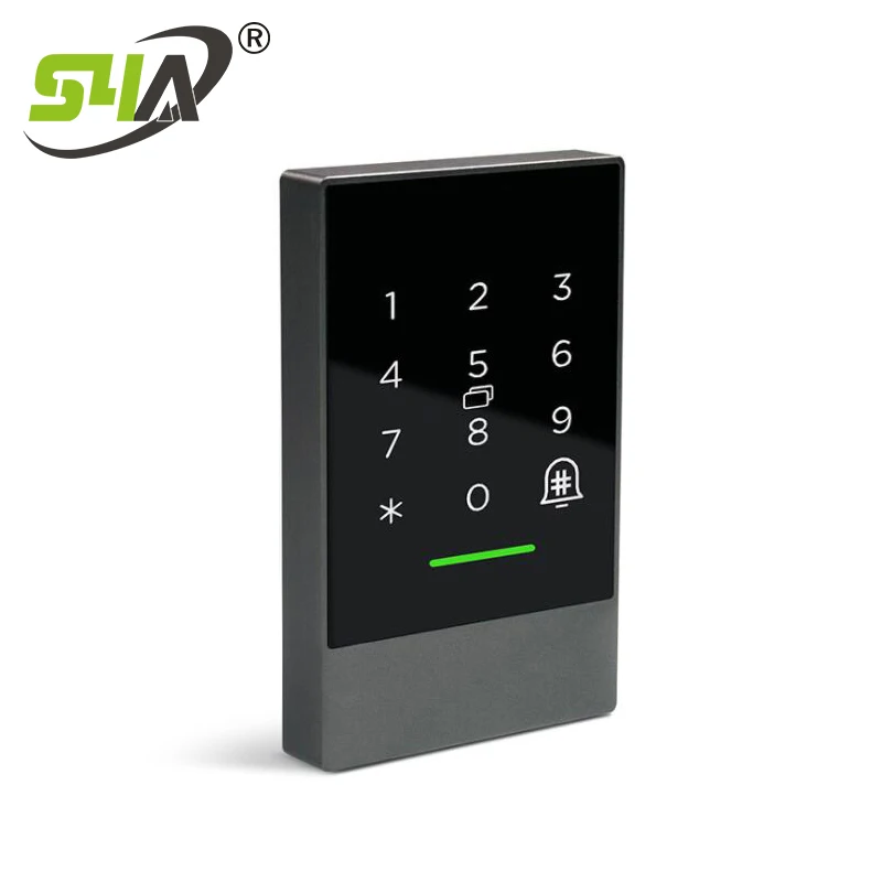 Smart access control glass door mobile phone TTlock app access control management password card swiping access control all-in-on