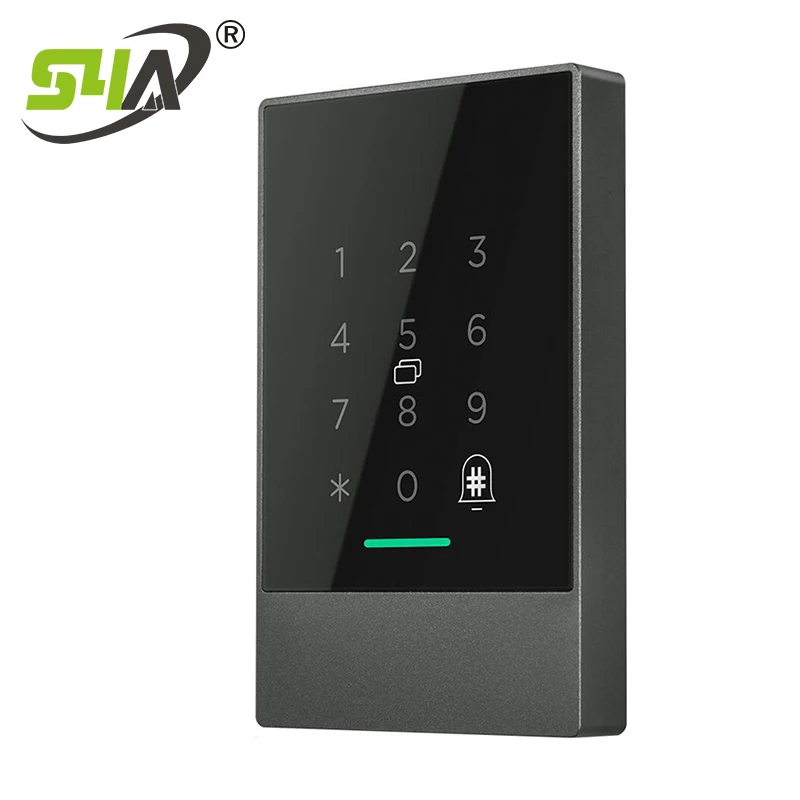 Smart access control glass door mobile phone TTlock app access control management password card swiping access control all-in-on