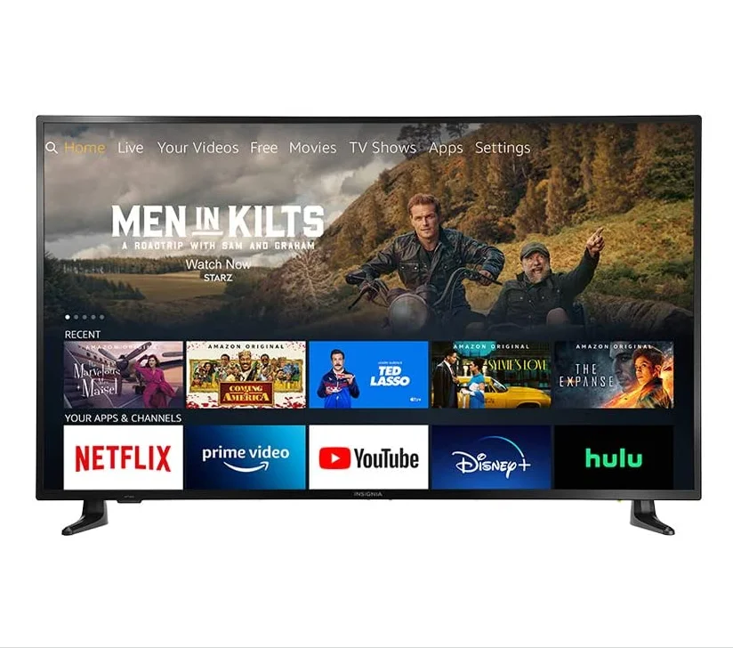 Android Super Mirror OD20 Smart 4K TV 55 inch 3D Acoustic Steel Glass LED FHD TV