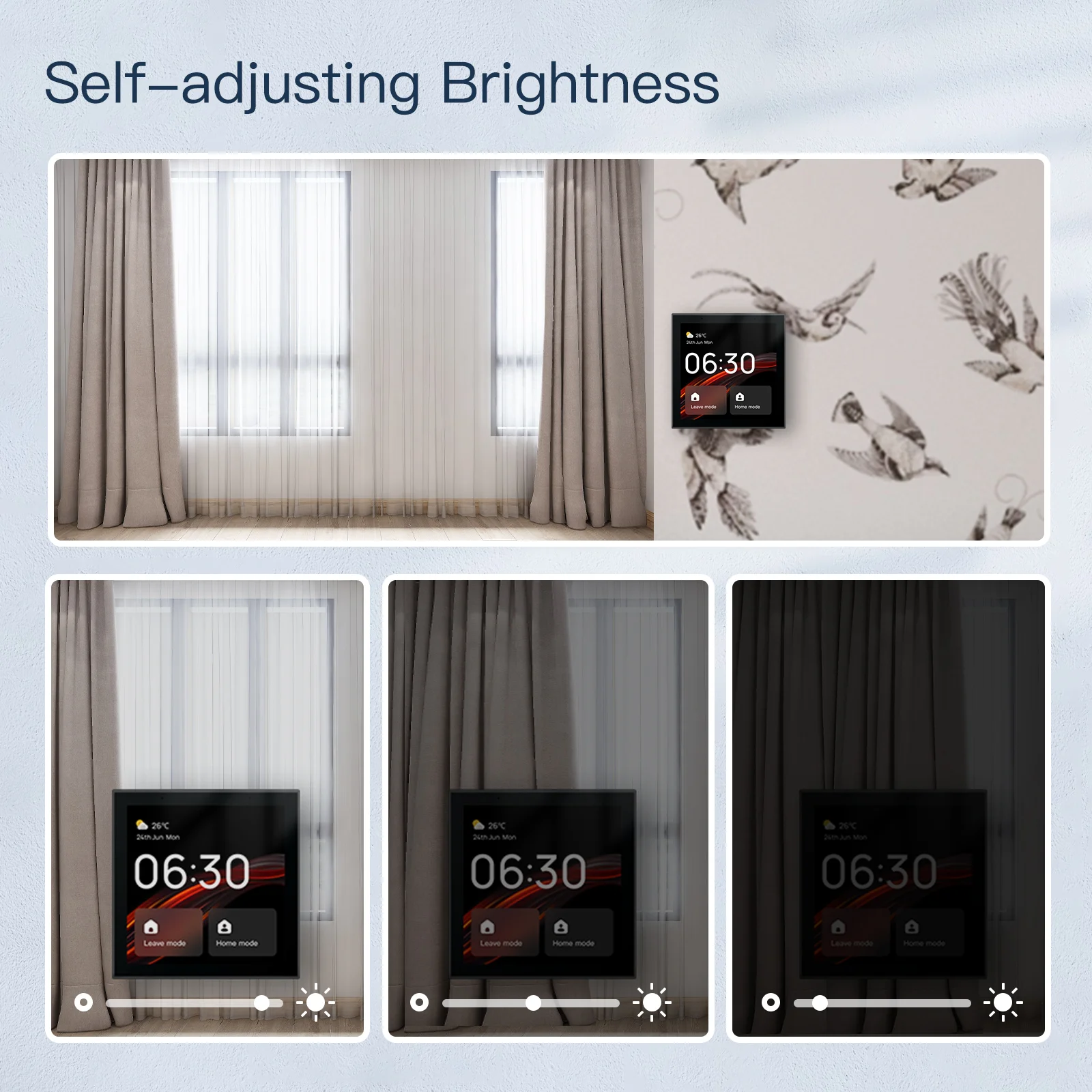 Tuya Alexa Voice Control Smart Home Products Automation Scene Link Battery Camera Rpller Motor 4 Inch Zigbee Panel