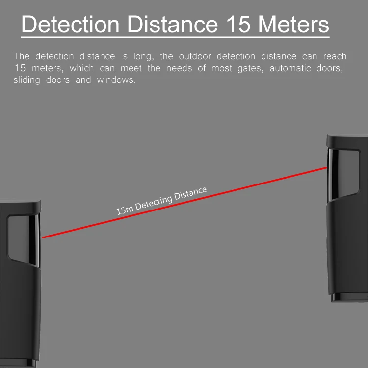 Best Selling Gate Motor Sliding Gate Opener 24v Infrared Safety Photocell /Infrared Sensor HS-A002