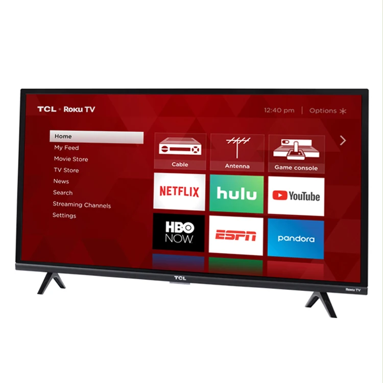 The cheapest TV 55 inch 4K smart TV HD shows LCD TV